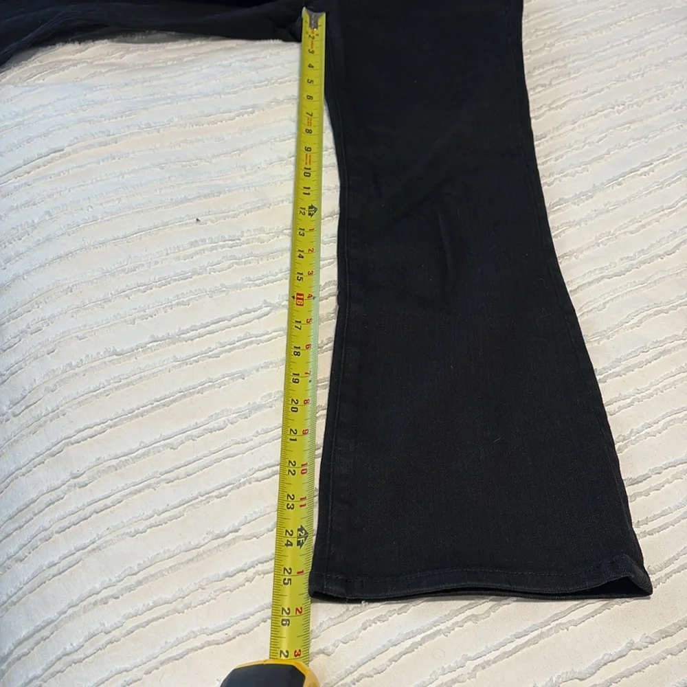 EUC Madewell Gray Kick Out Flare - size 2 (25) - Picture 5 of 10